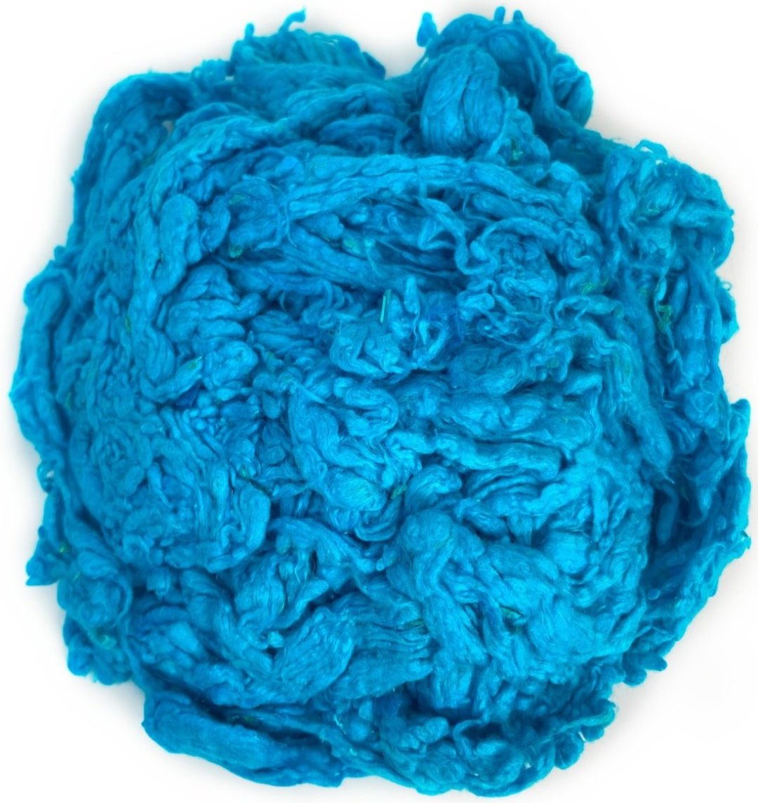 Silk Noil AA for yarn spinning, felting and crafting projects.