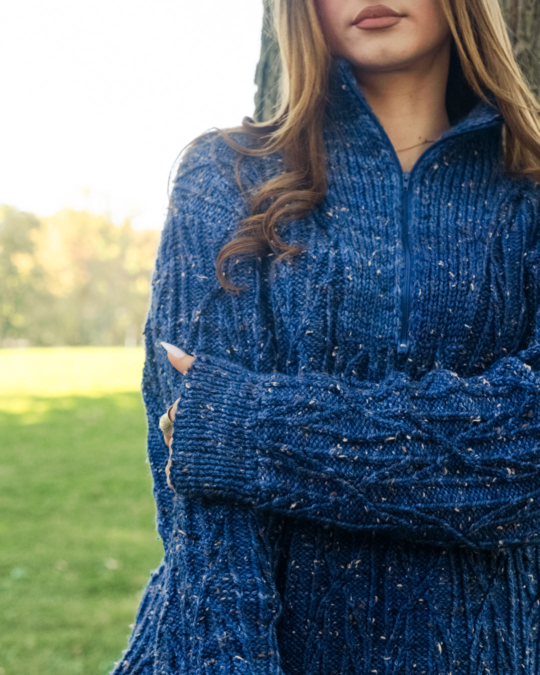 Brannan Unisex Pullover - Knitting Pattern and Optional Kits