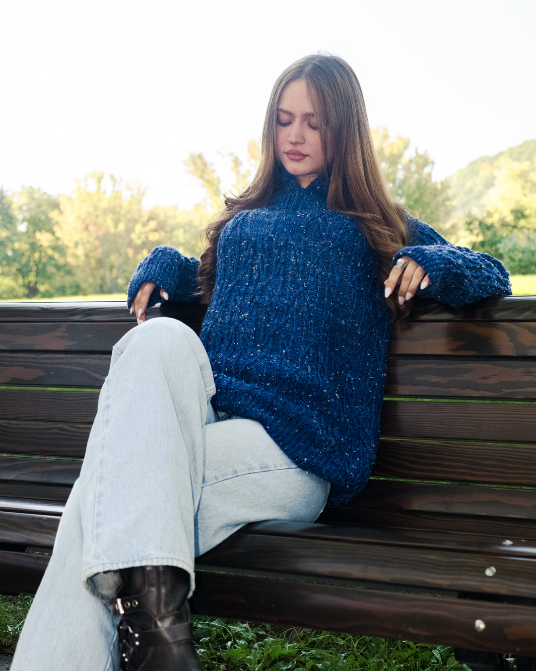Brannan Unisex Pullover - Knitting Pattern and Optional Kits