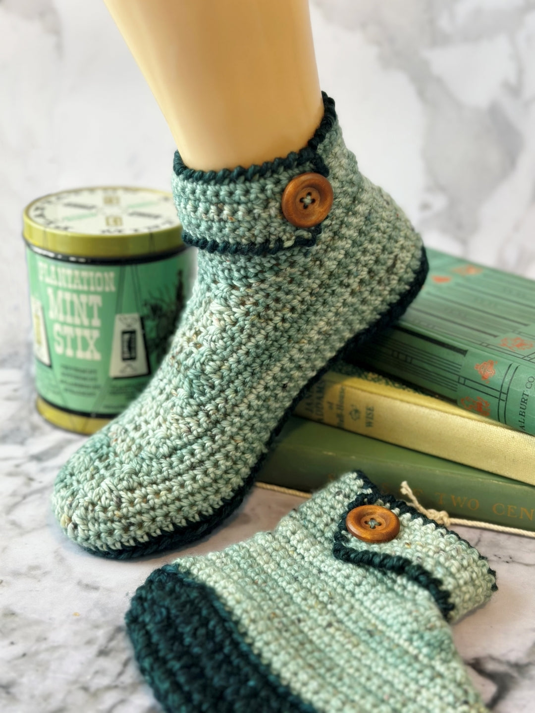 Canyon Slippers | Crochet Yarn Kit