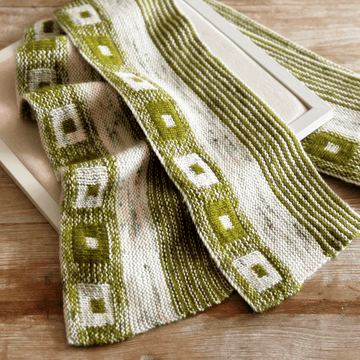 Carrés de Noël | Knitting kit - Les Laines Biscotte Yarns