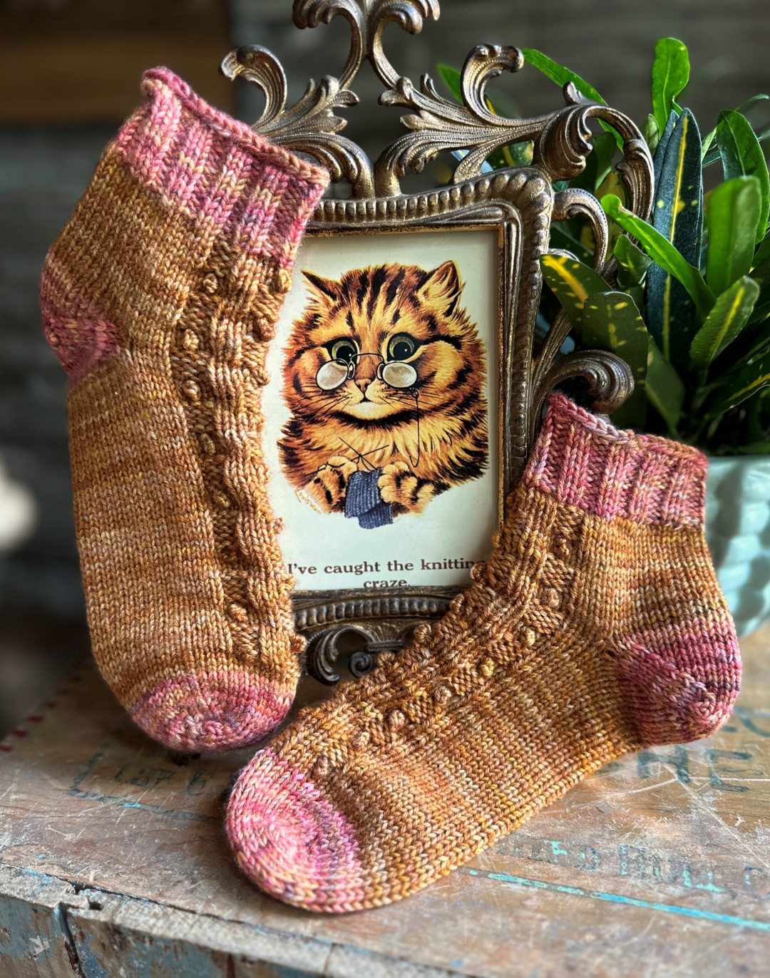 Cozy Bobble Socks | Knitting pattern and knitting kits