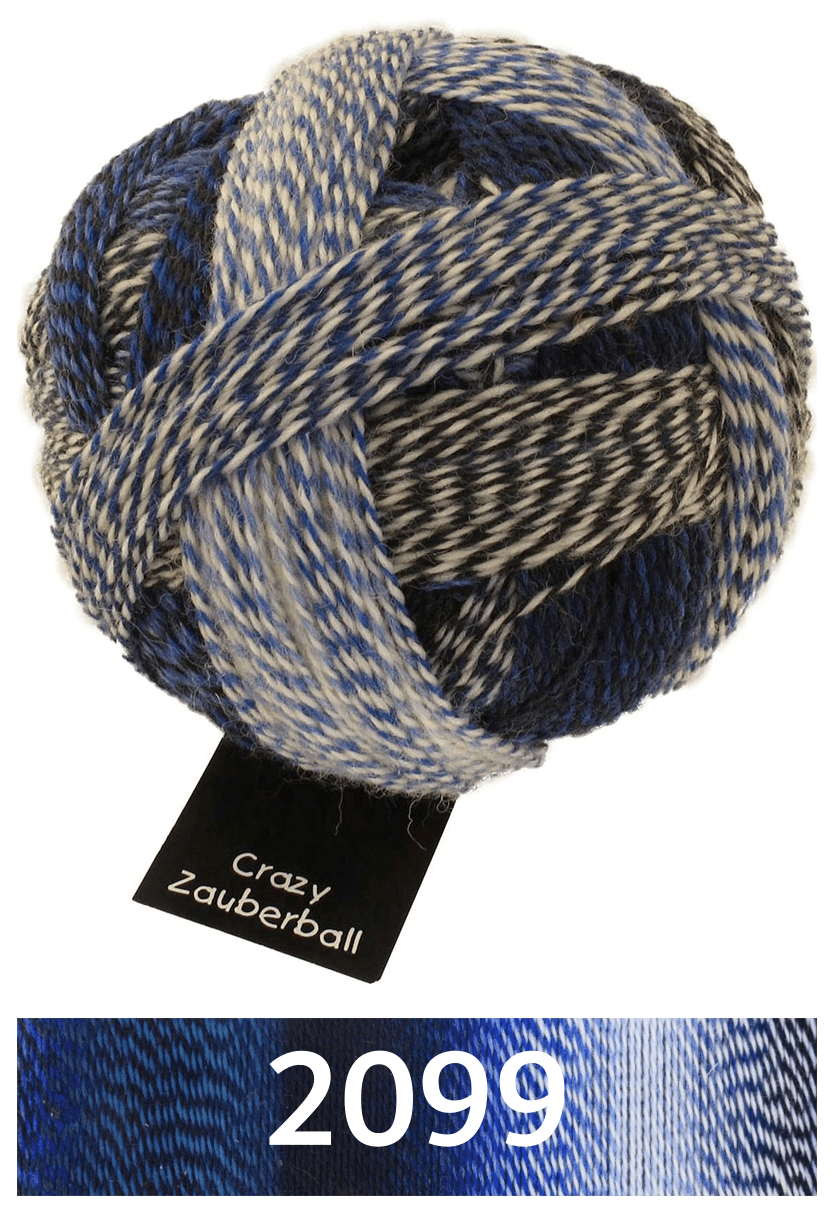 Crazy Zauberball - Les Laines Biscotte Yarns