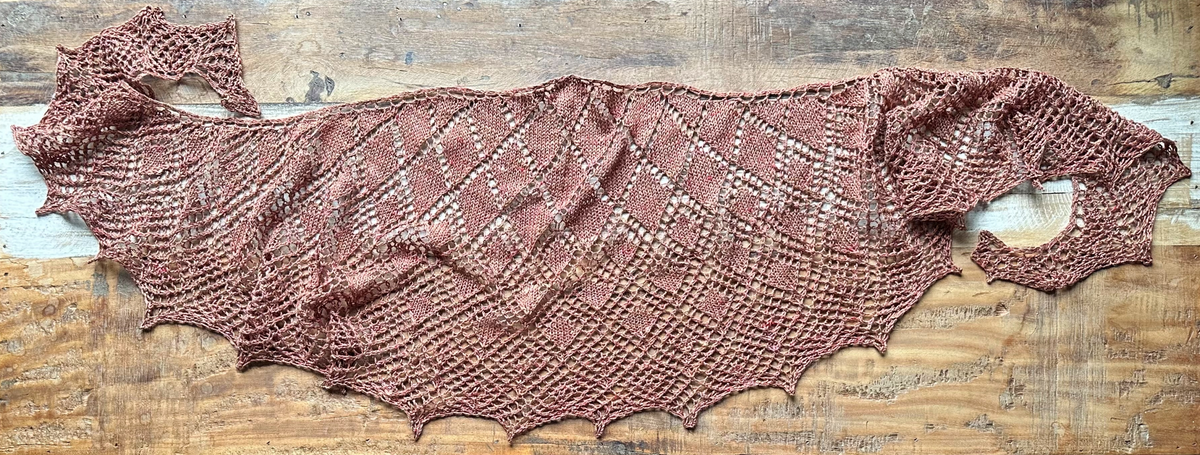 Crystallace Shawl | Knitting Pattern and Optional Kit