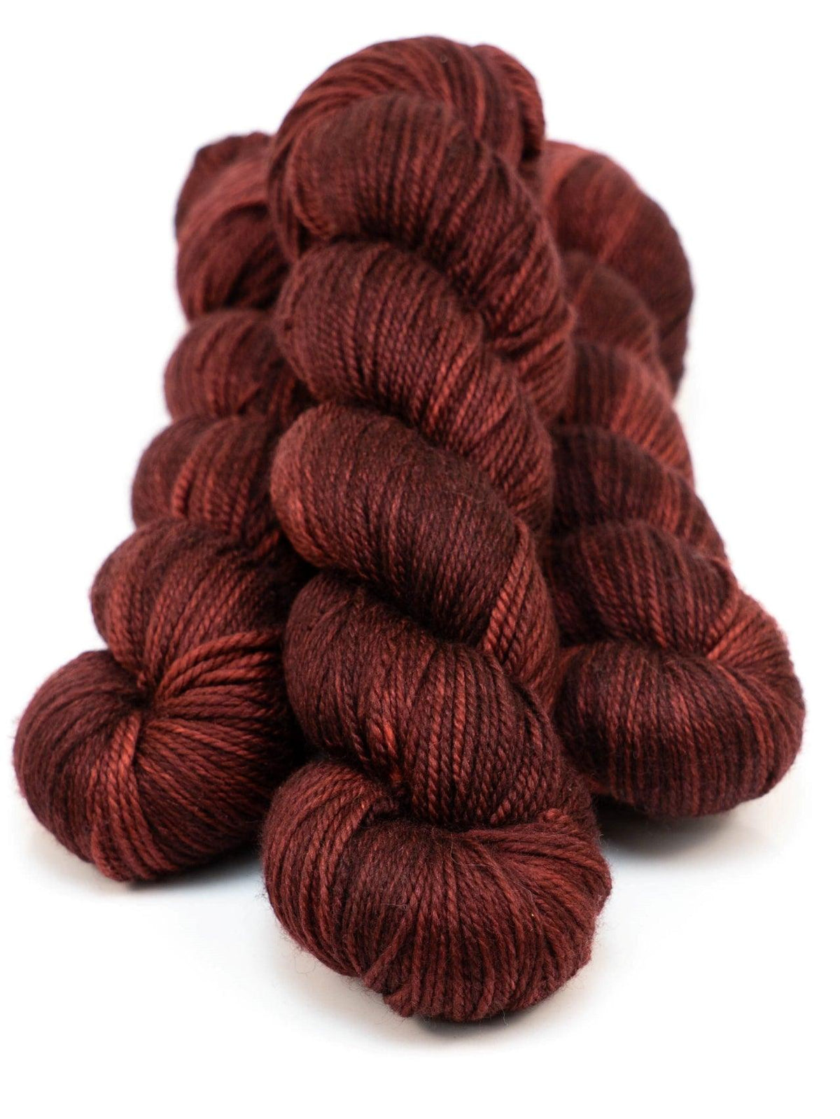 Hand-dyed yarn DK PURE ACAJOU DK weight yarn