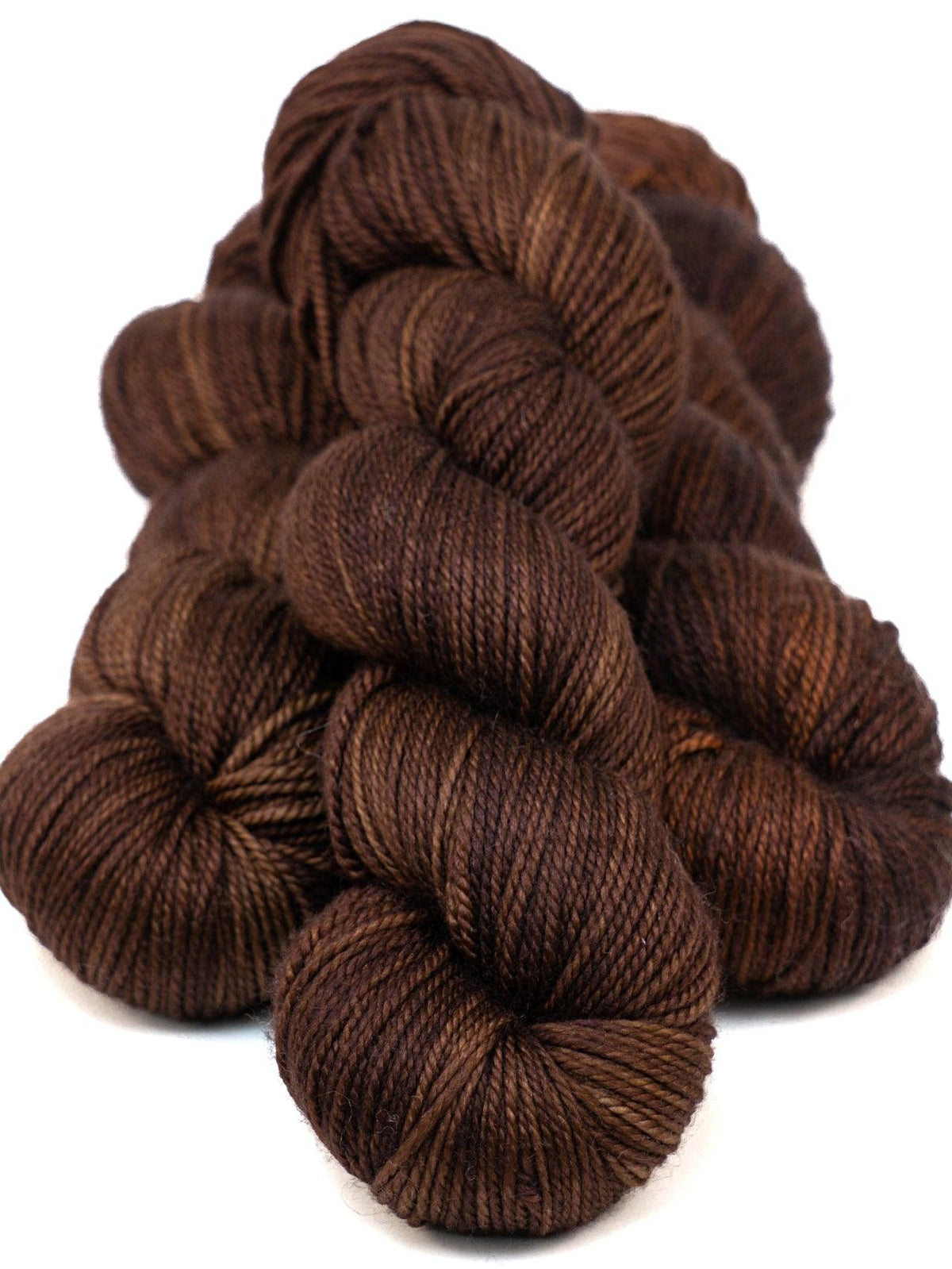 Hand-dyed yarn DK PURE CHOCOLAT DK weight yarn