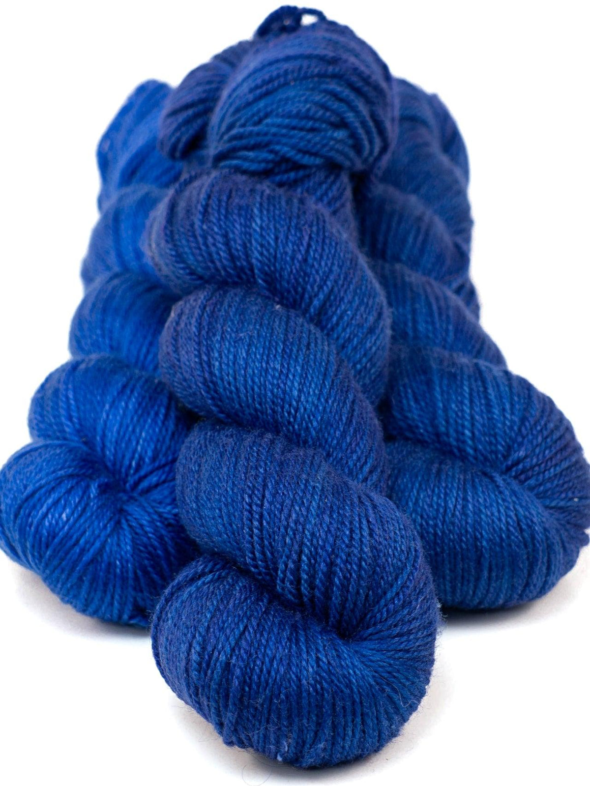 Hand-dyed yarn DK PURE DENIM DK weight yarn