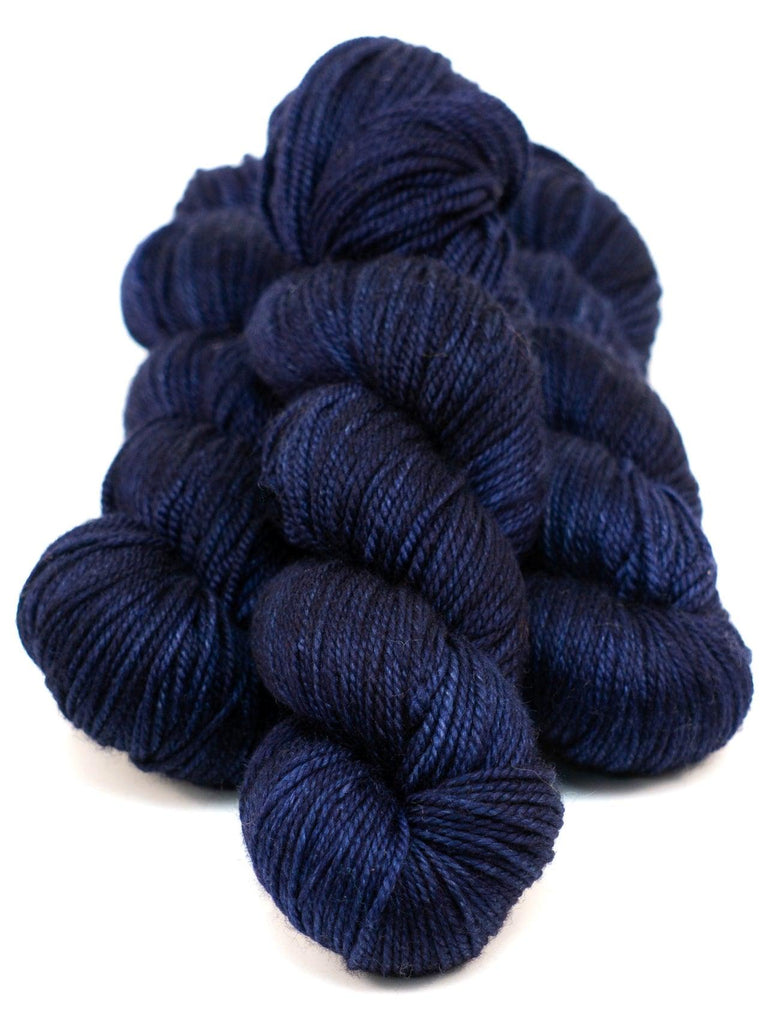 Hand-dyed yarn DK PURE NUIT DK weight yarn