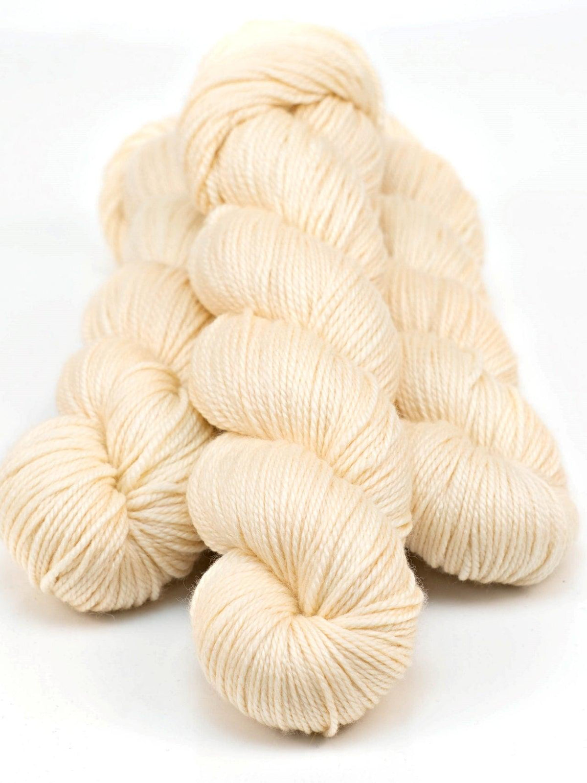 Hand-dyed yarn DK PURE PORCELAINE DK weight yarn