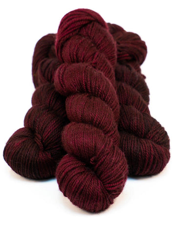 Hand-dyed yarn DK PURE PRUNEAU DK weight yarn