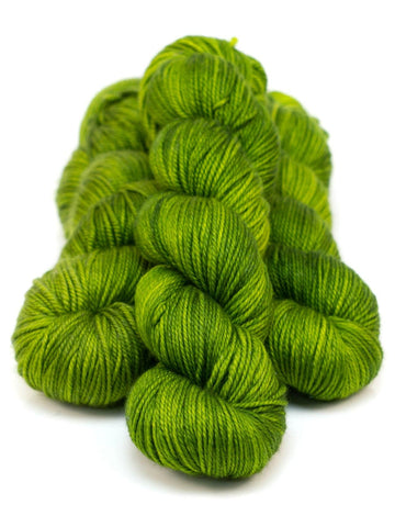 Hand-dyed yarn DK PURE VERT BISCOTTE DK weight yarn