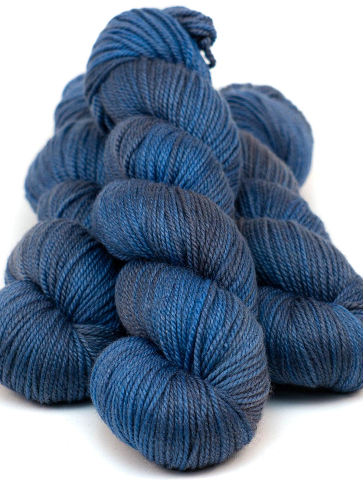 Hand-dyed yarn DK PURE LR COBALT DK weight yarn