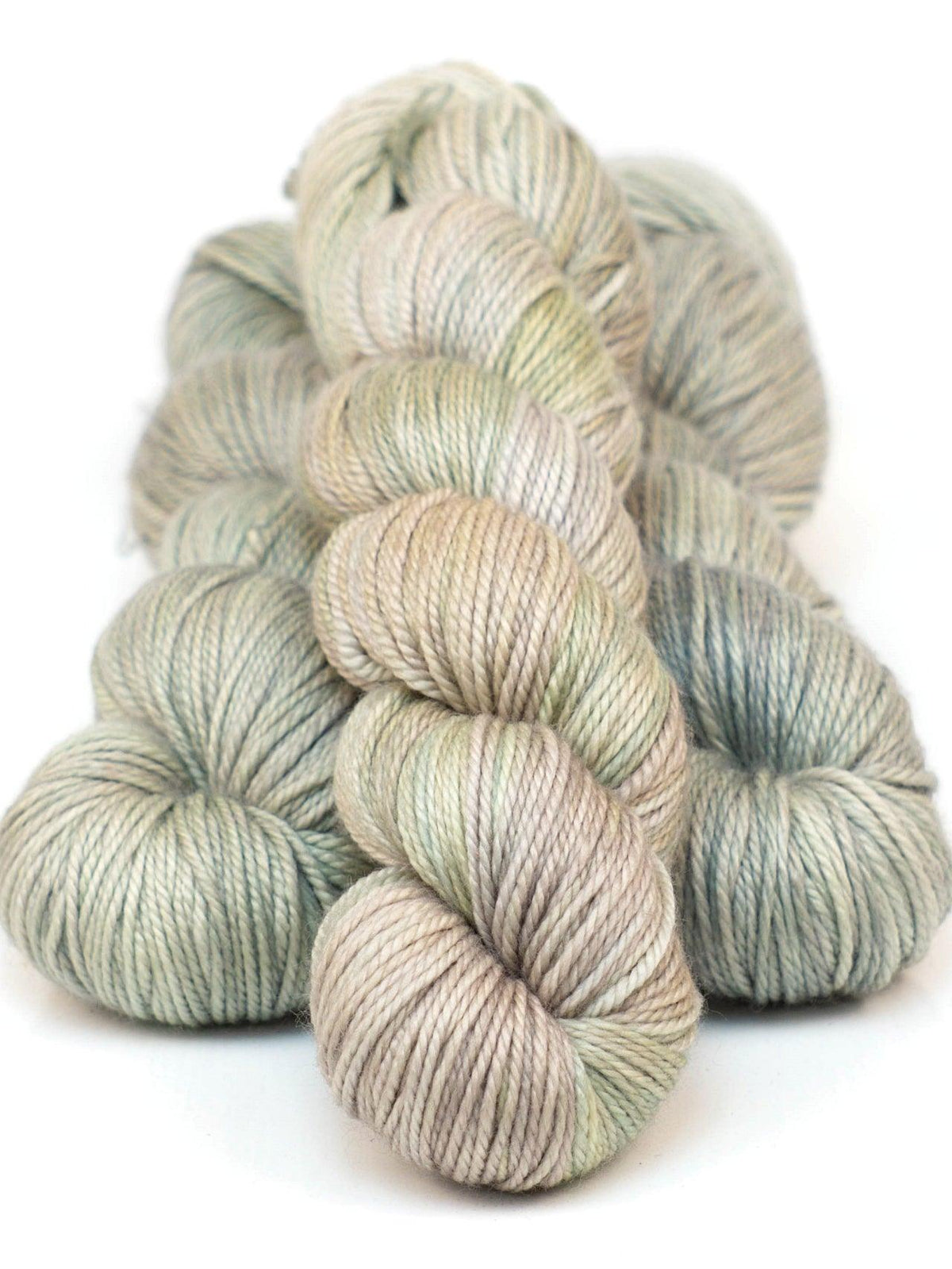 Hand-dyed yarn DK PURE LR TROUBLED WATER DK weight yarn