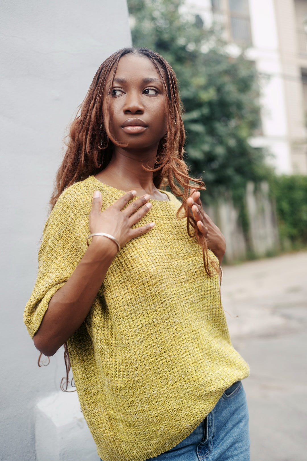 Andrianne Pullover | Knitting pattern and Optional kits