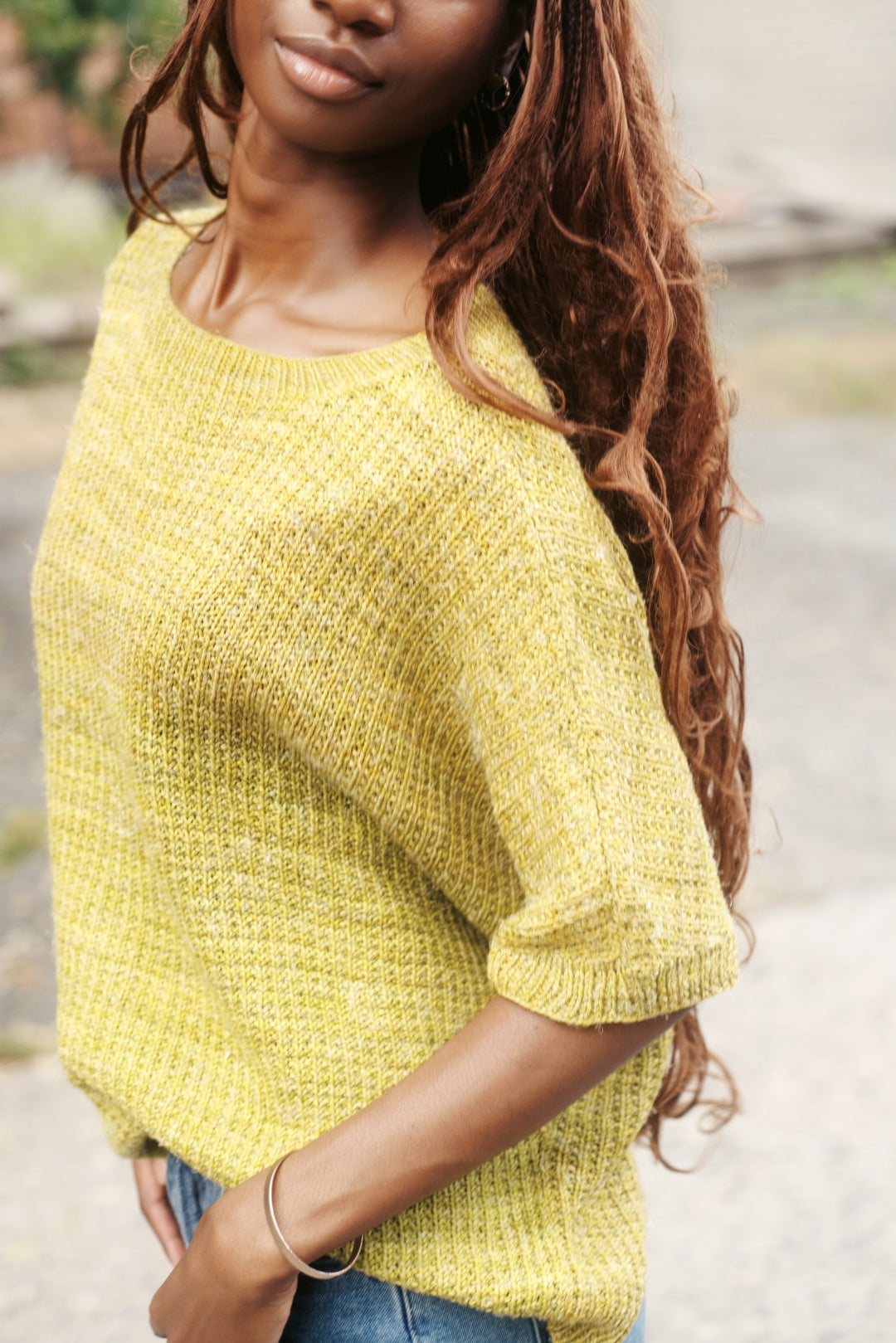 Andrianne Pullover | Knitting pattern and Optional kits