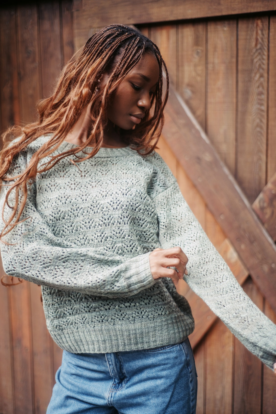 Imelda Pullover | Knitting pattern and Optional kits