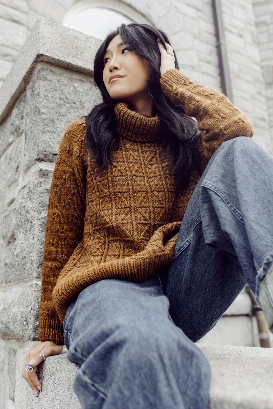 Moira sweater | Knitting pattern and knitting kit