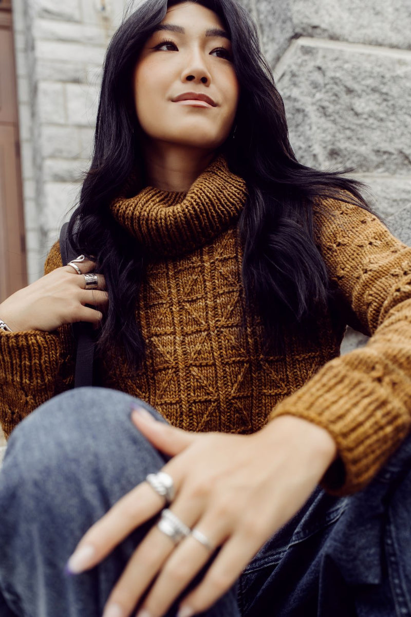 Moira sweater | Knitting pattern and knitting kit