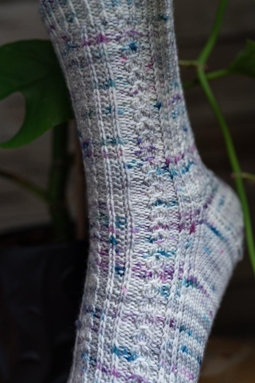 Onshore Breeze sock pattern online