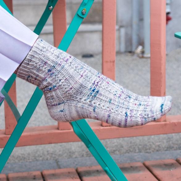 Onshore Breeze sock pattern online