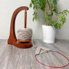Sheesham Wood Magnetic Yarn Holder
