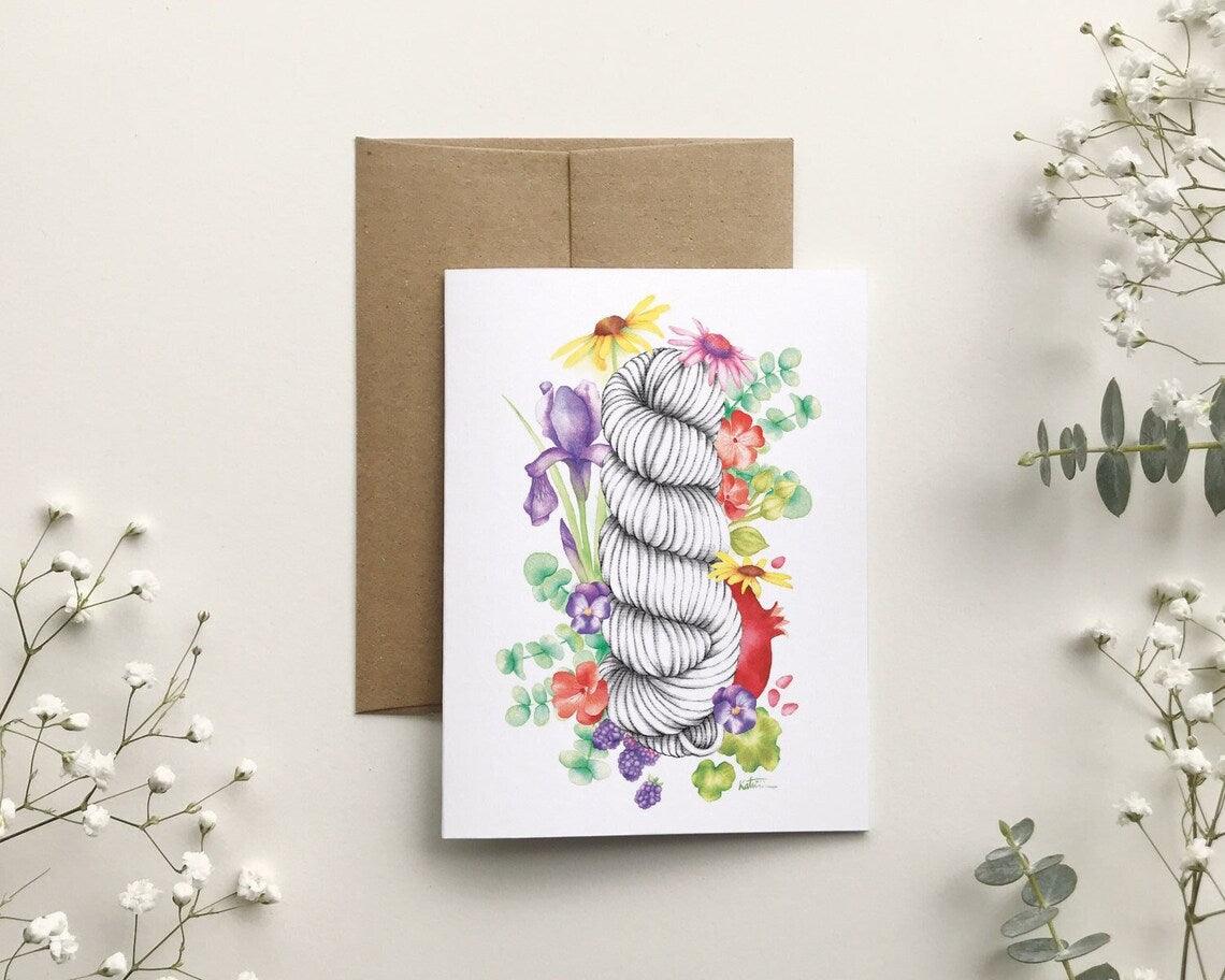 Greeting cards by Katrinn Pelletier - Les Laines Biscotte Yarns