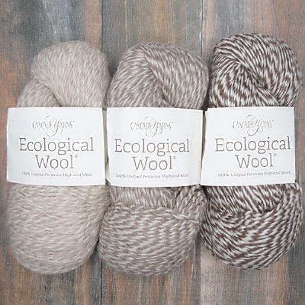 Ecological Wool - Cascade Yarns - Les Laines Biscotte Yarns
