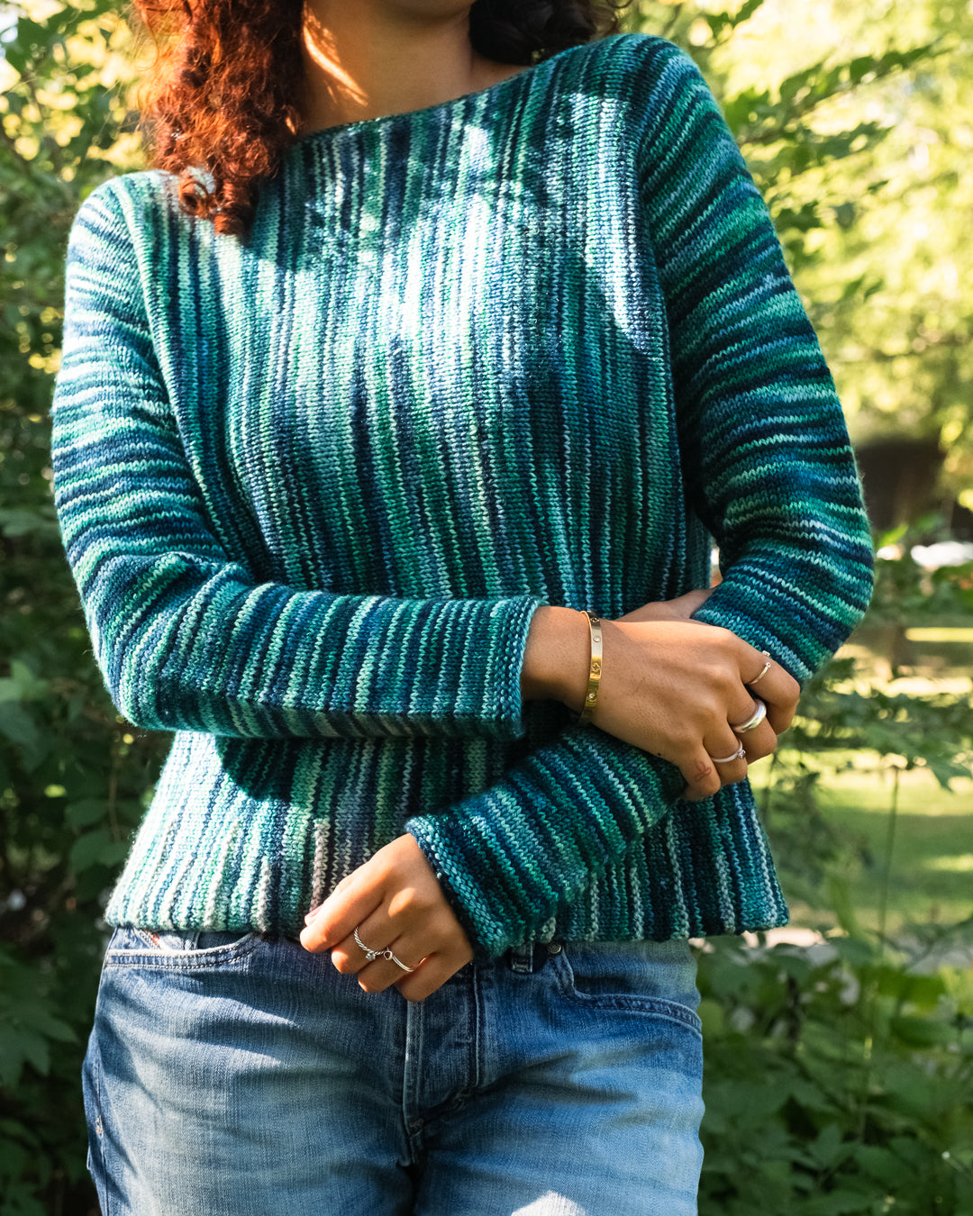 Forest Rain Pullover - Knitting Pattern and Optional Kits