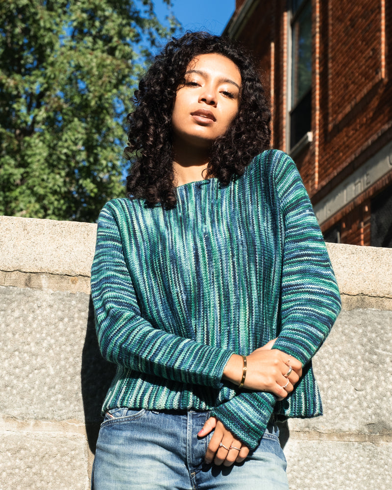 Forest Rain Pullover - Knitting Pattern and Optional Kits