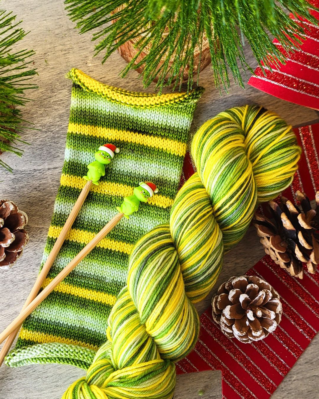 Mini Kits Yarn and Needle Stoppers | Christmas 2025 Limited Edition