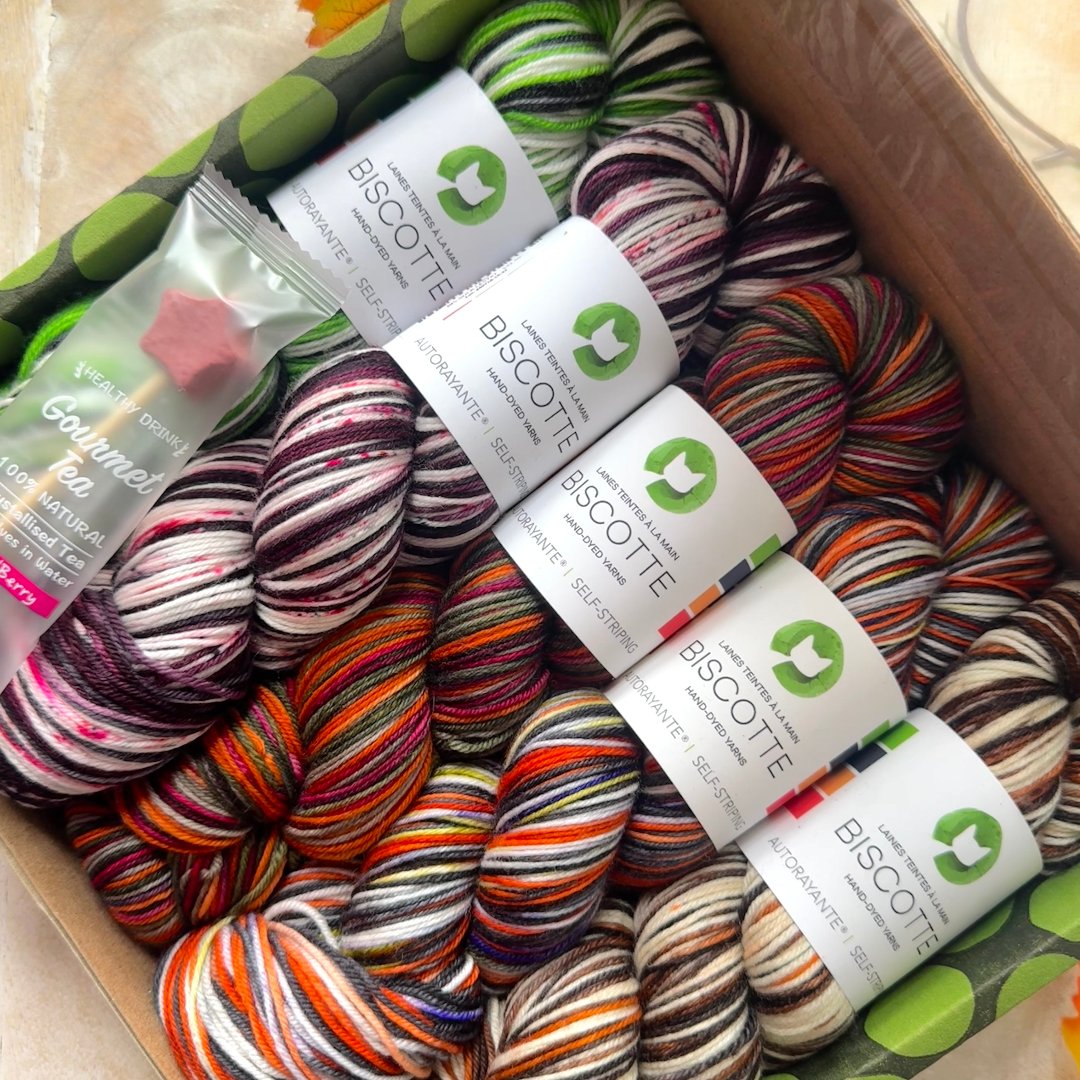 Sock knitter's gift box | Halloween Limited Edition