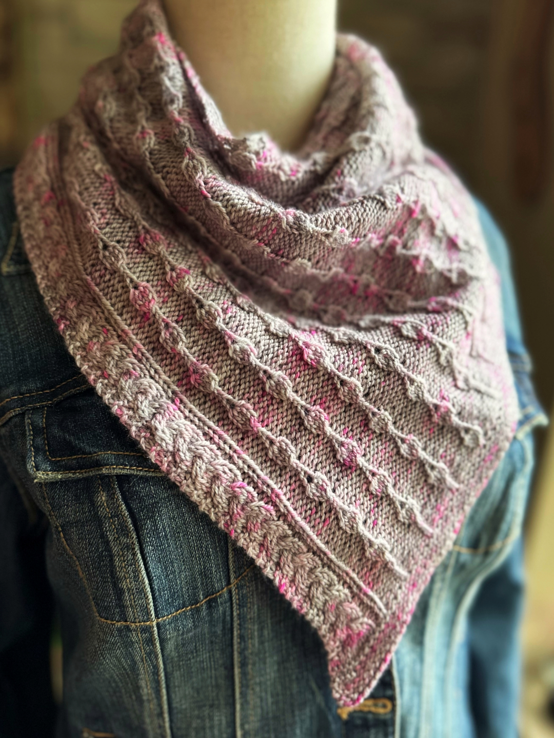 Harmony Waves shawl | Knitting pattern and knitting kits