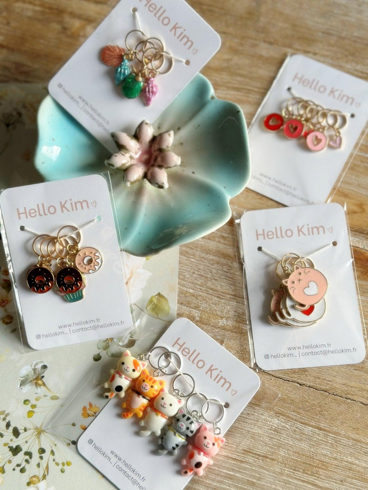 Stitch markers Hello Kim