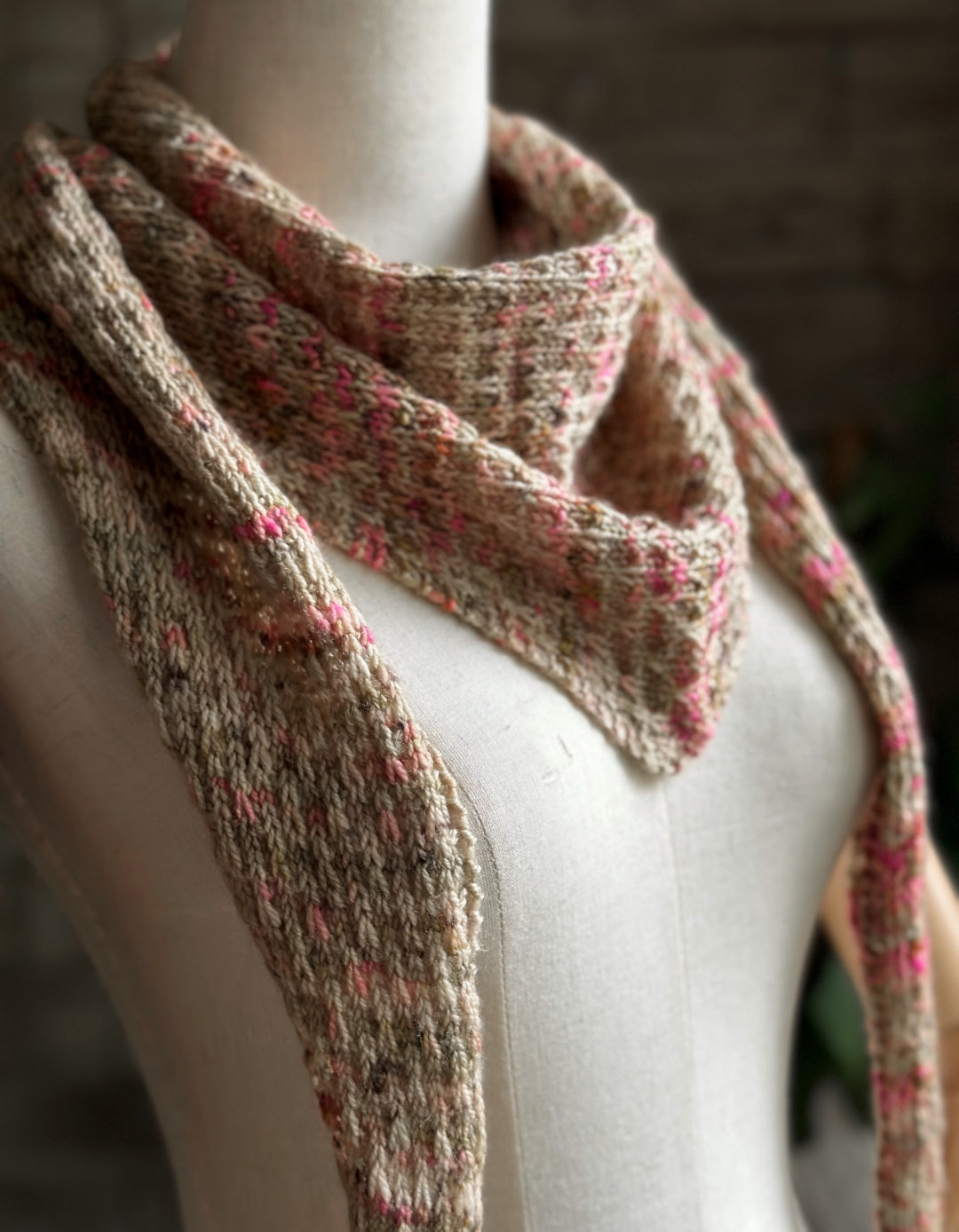 That's All Right Shawl | Knitting pattern with or without yarns