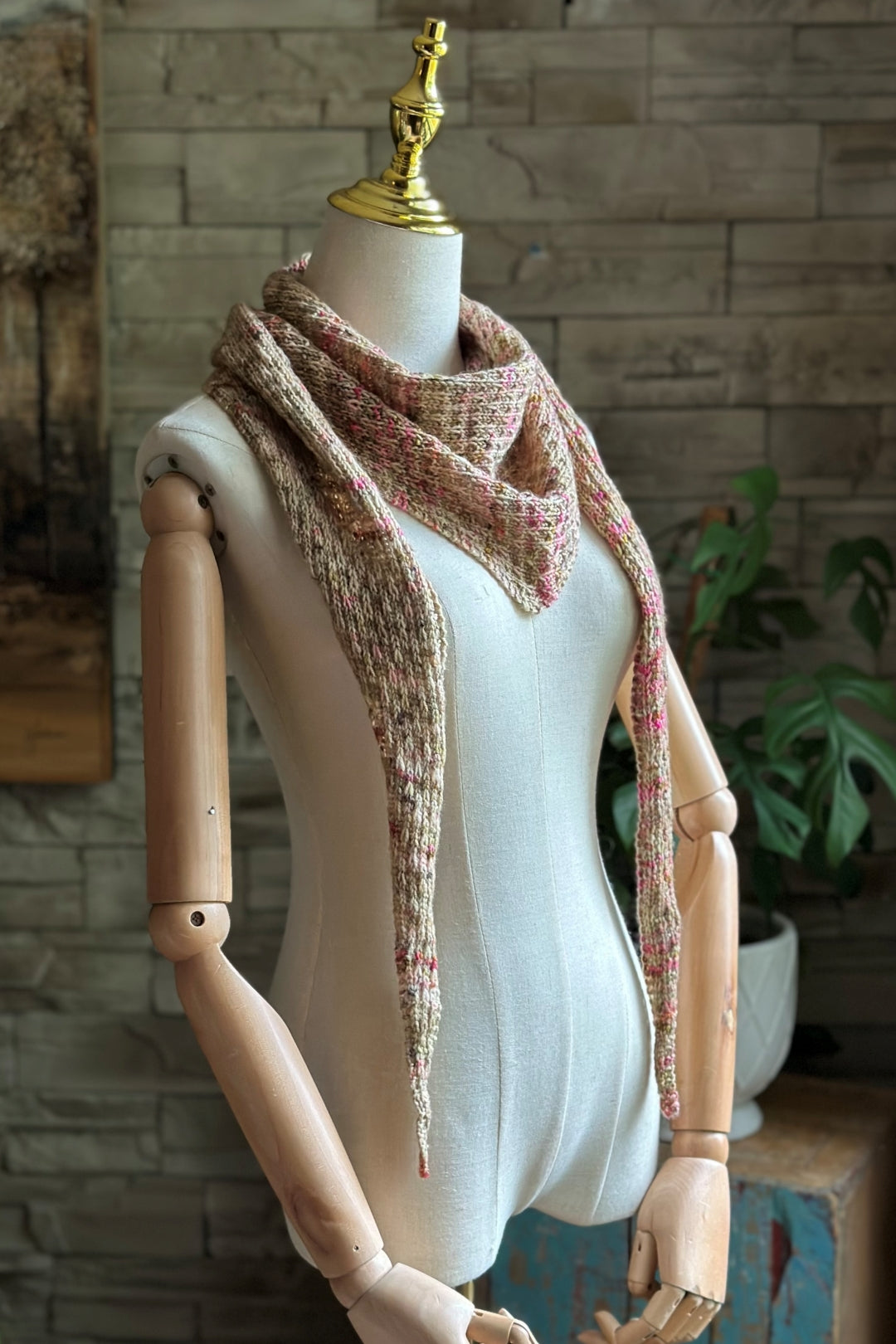 That's All Right Shawl | Knitting pattern with or without yarns