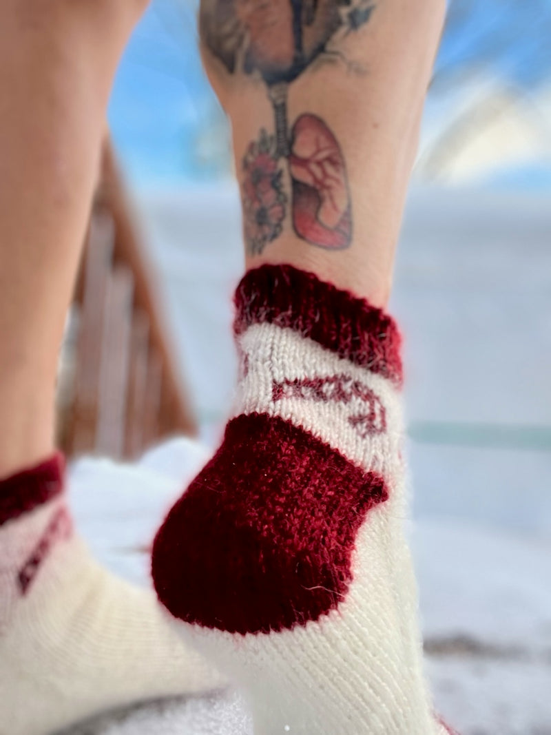 Les Délices de Noël Socks | Knitting Kit