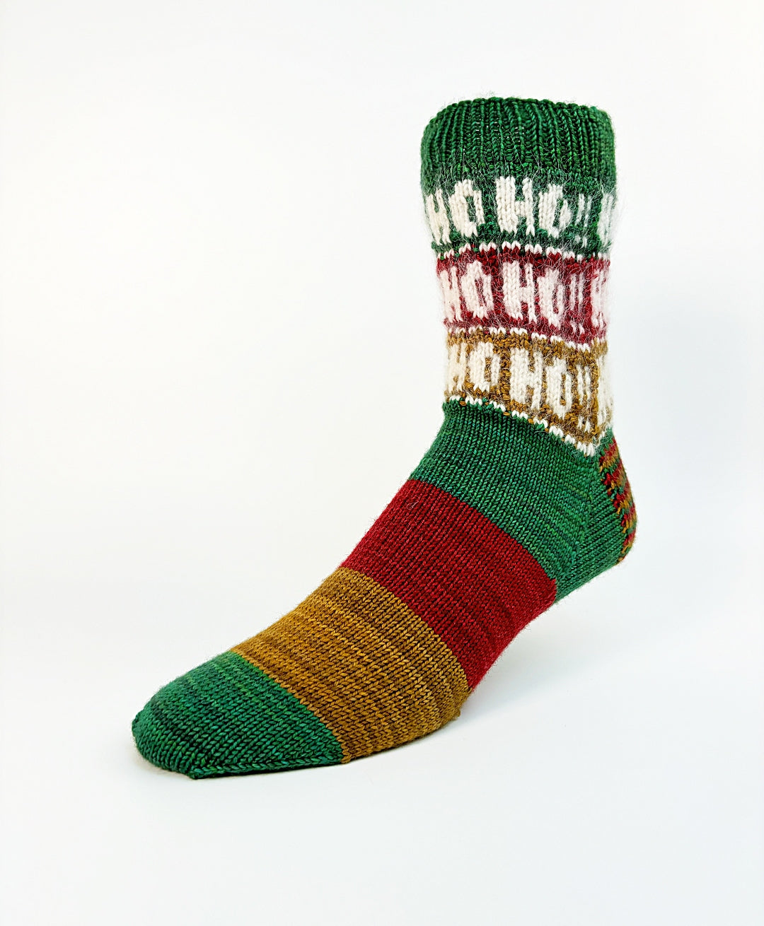 Socks Ho Ho Ho ! | Knitting pattern with or without kit