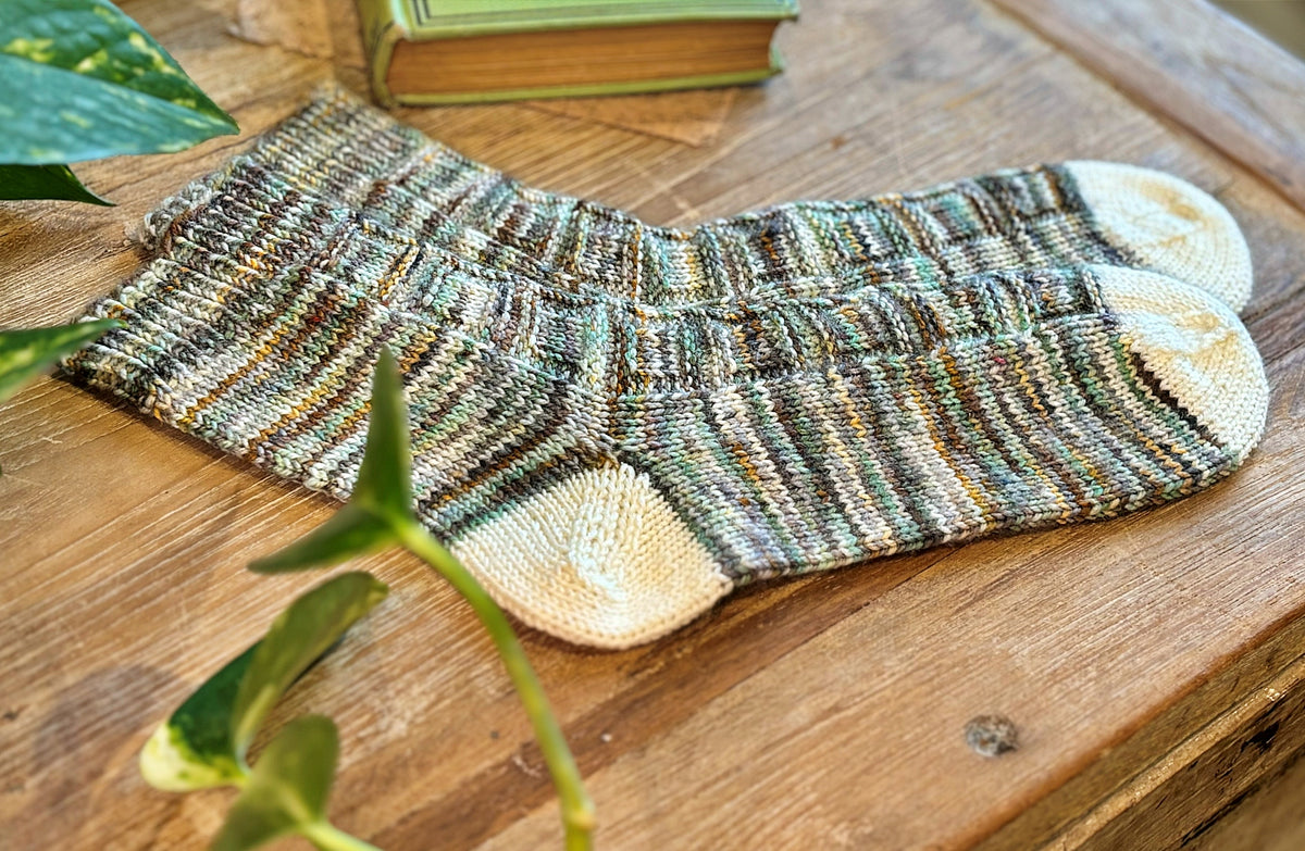 Square Dance Socks | Knitting Pattern and Optional Kit