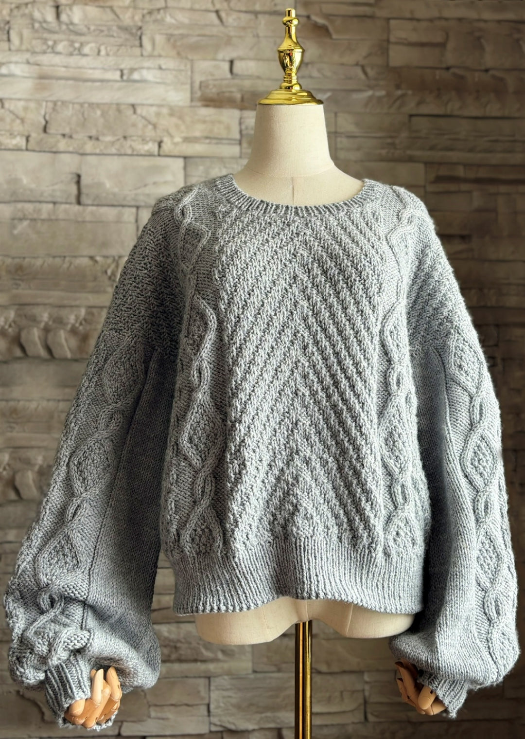 Sherbrooke Balloon Sweater | Knitting Pattern and Optional Kits