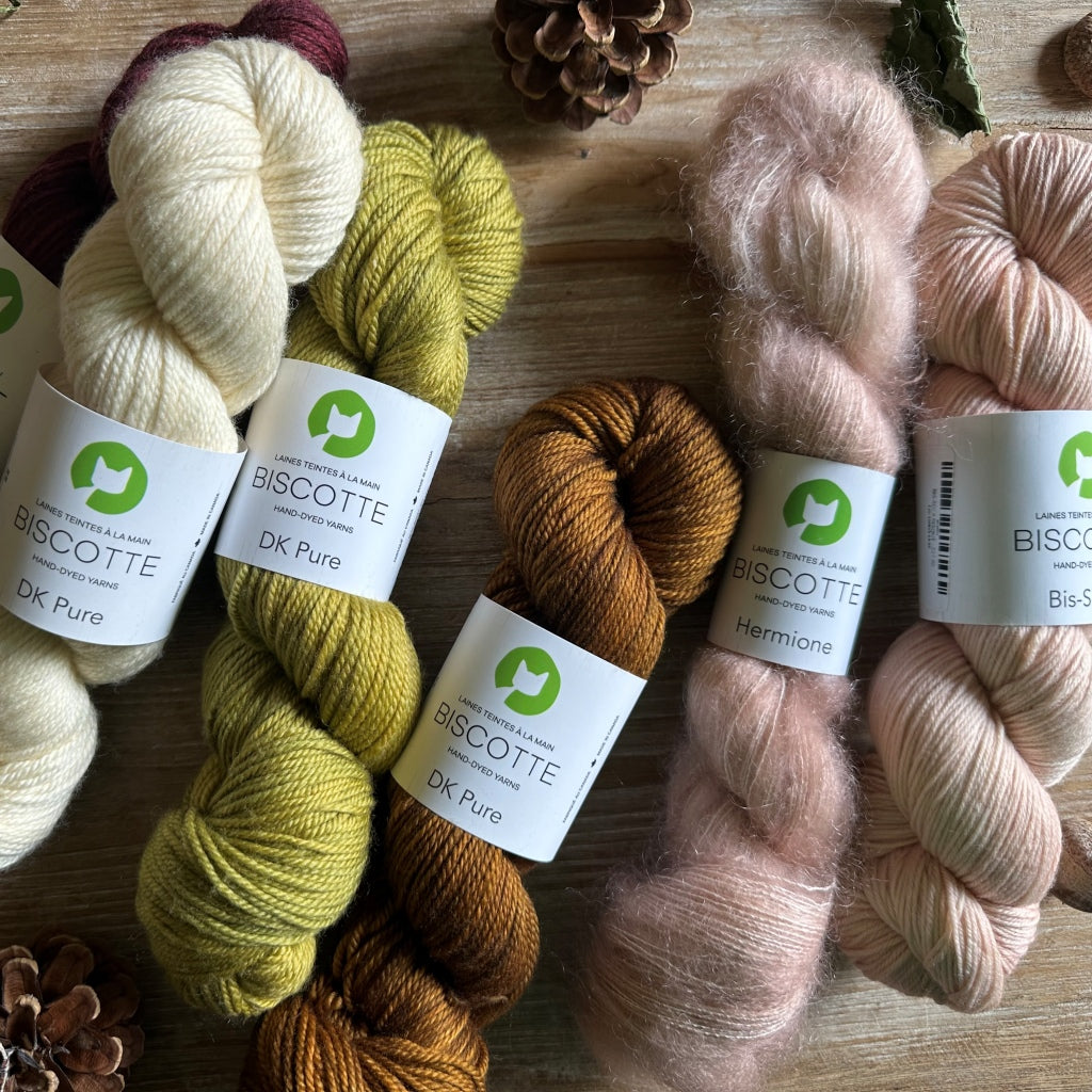Boutique de laine en ligne, magasins et cours de tricot au Québec – Les  Laines Biscotte Yarns