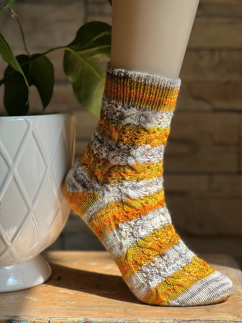 Harry & Sally Socks | Knitting pattern and knitting kits – Les Laines ...