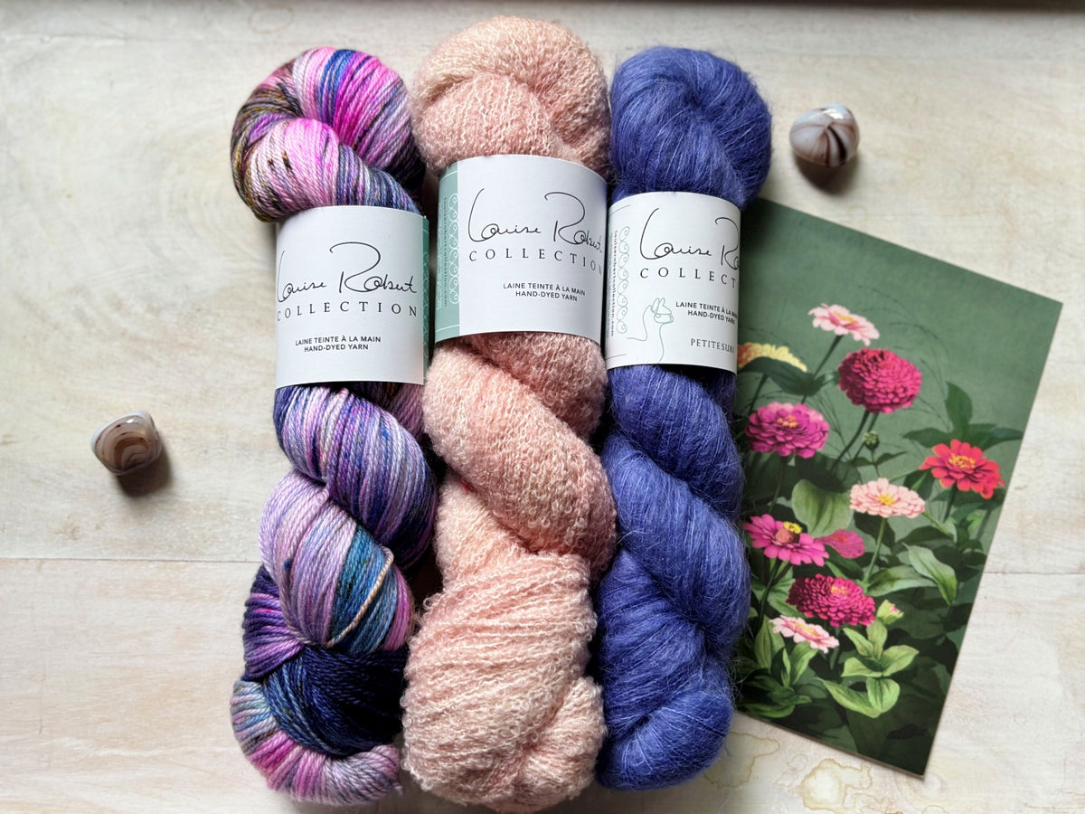 Folie Bergère Shawl | Knitting pattern with Optional Kit