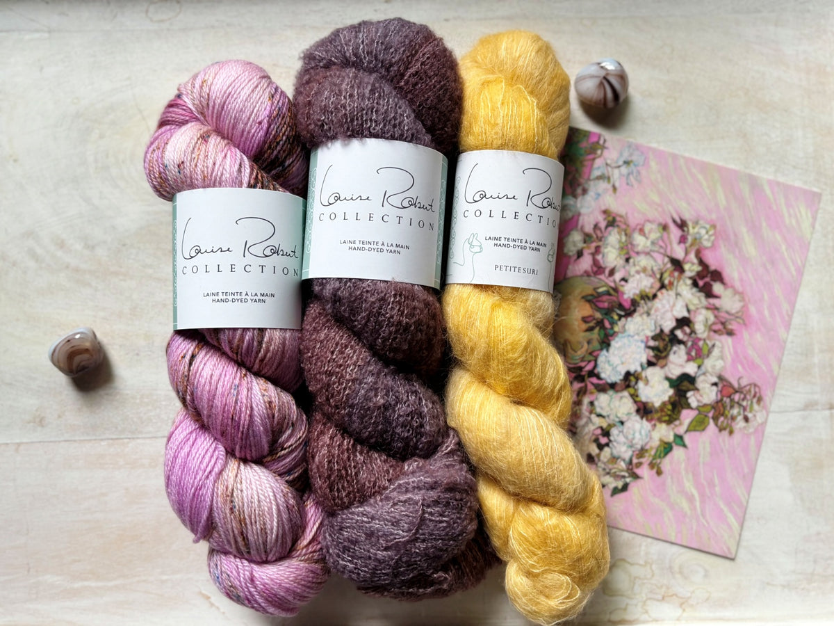 Folie Bergère Shawl | Knitting pattern with Optional Kit