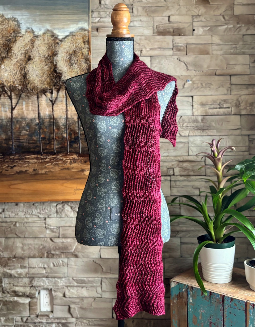 Knitspirit Scarf - Knitting pattern and Optional kit