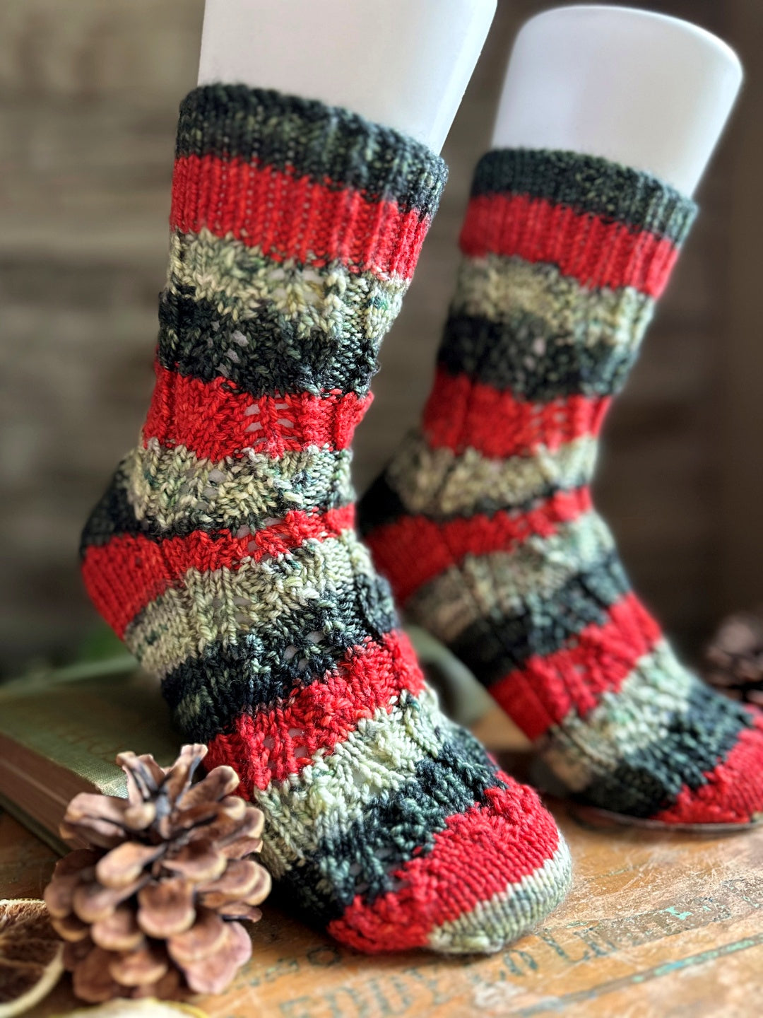 After Eight Socks | Knitting pattern and Optional kits