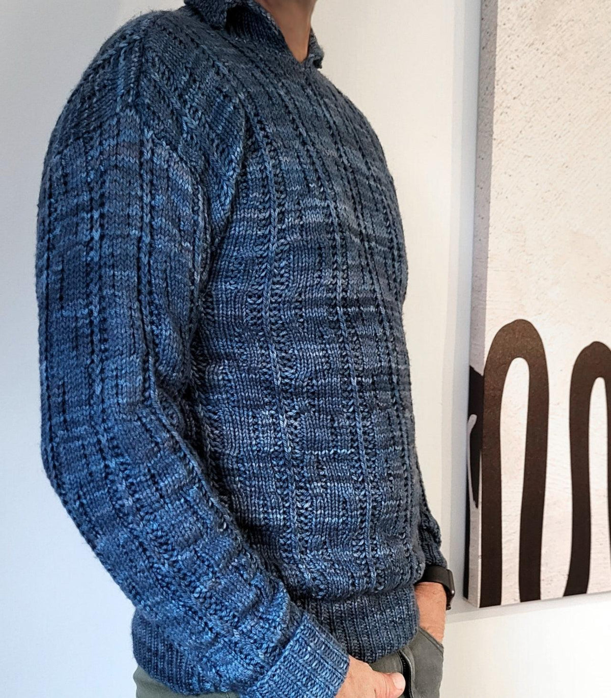 Jailhouse Rock Pullover | Knitting pattern - Les Laines Biscotte Yarns