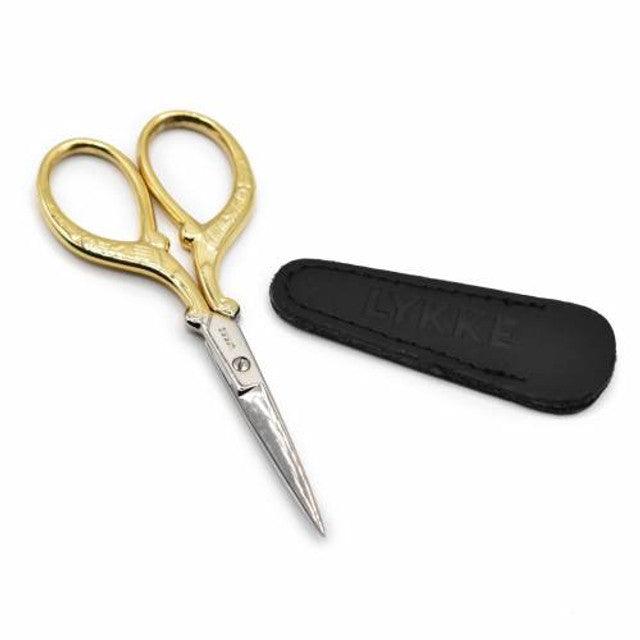 24-carat gold-plated scissors - Lykke - Les Laines Biscotte Yarns