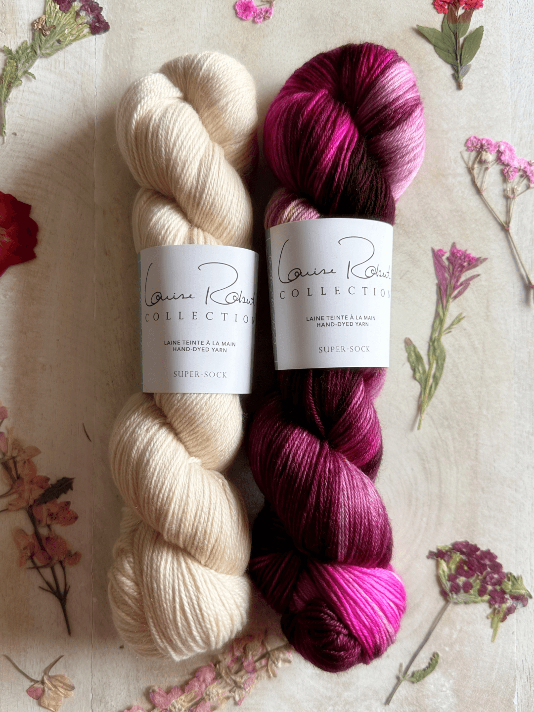 Key to my Heart Socks | Knitting kit - Les Laines Biscotte Yarns