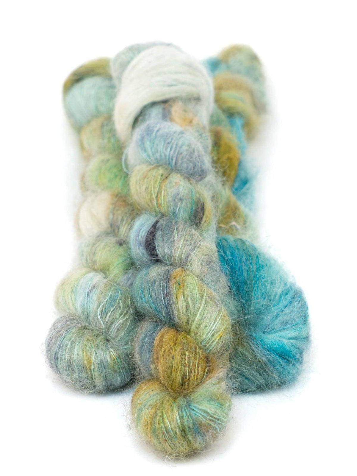 Hand-dyed yarn KID SILK AIR DU TEMPS