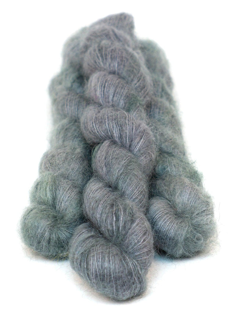 Hand-dyed yarn KID SILK BLUENOSE
